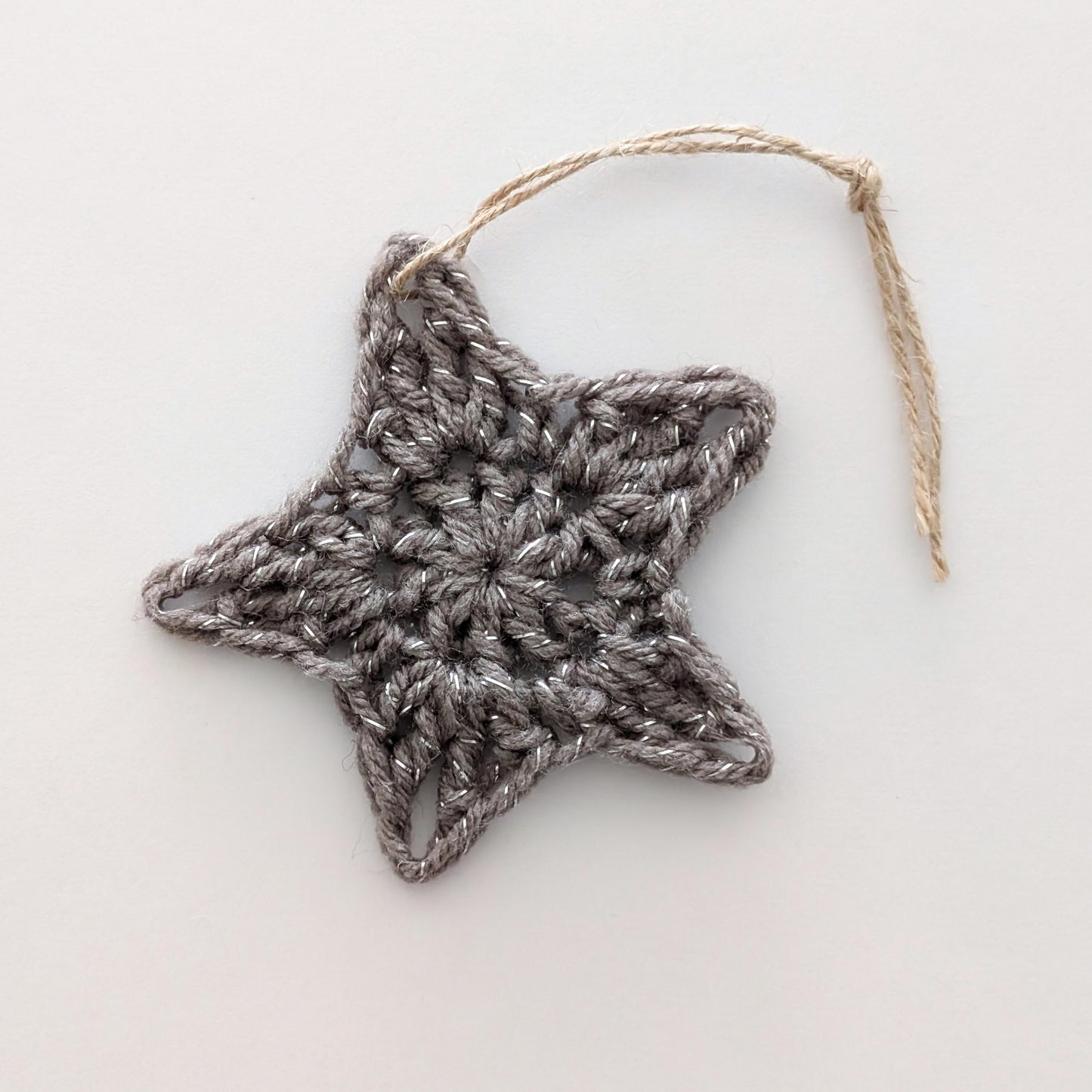 the Crochet Star Ornament