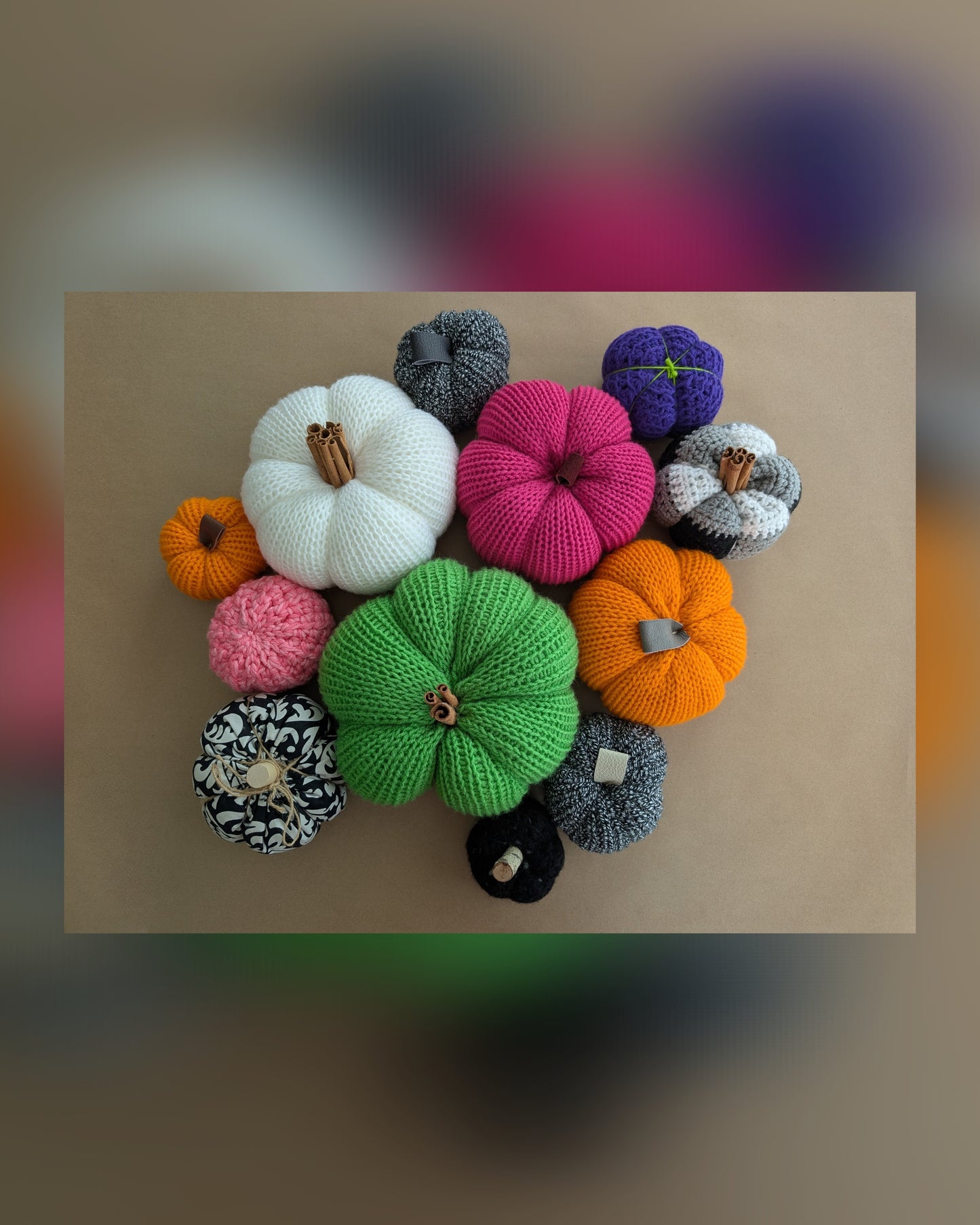 Crochet Pumpkins - Halloween