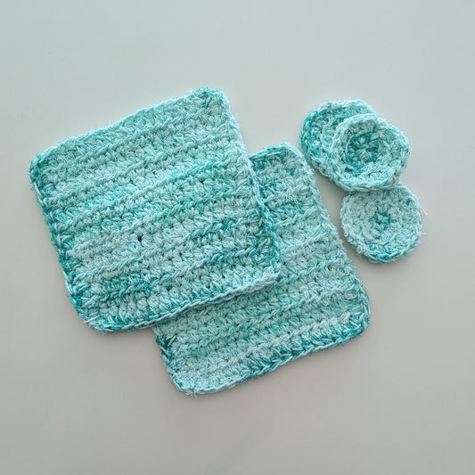 Handmade Washcloth & Cotton Rounds