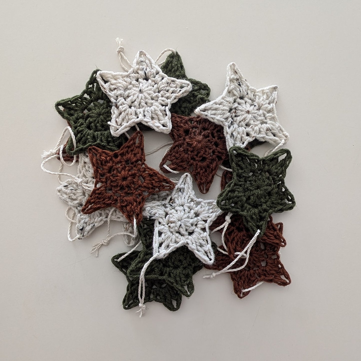 Crochet Star Ornament