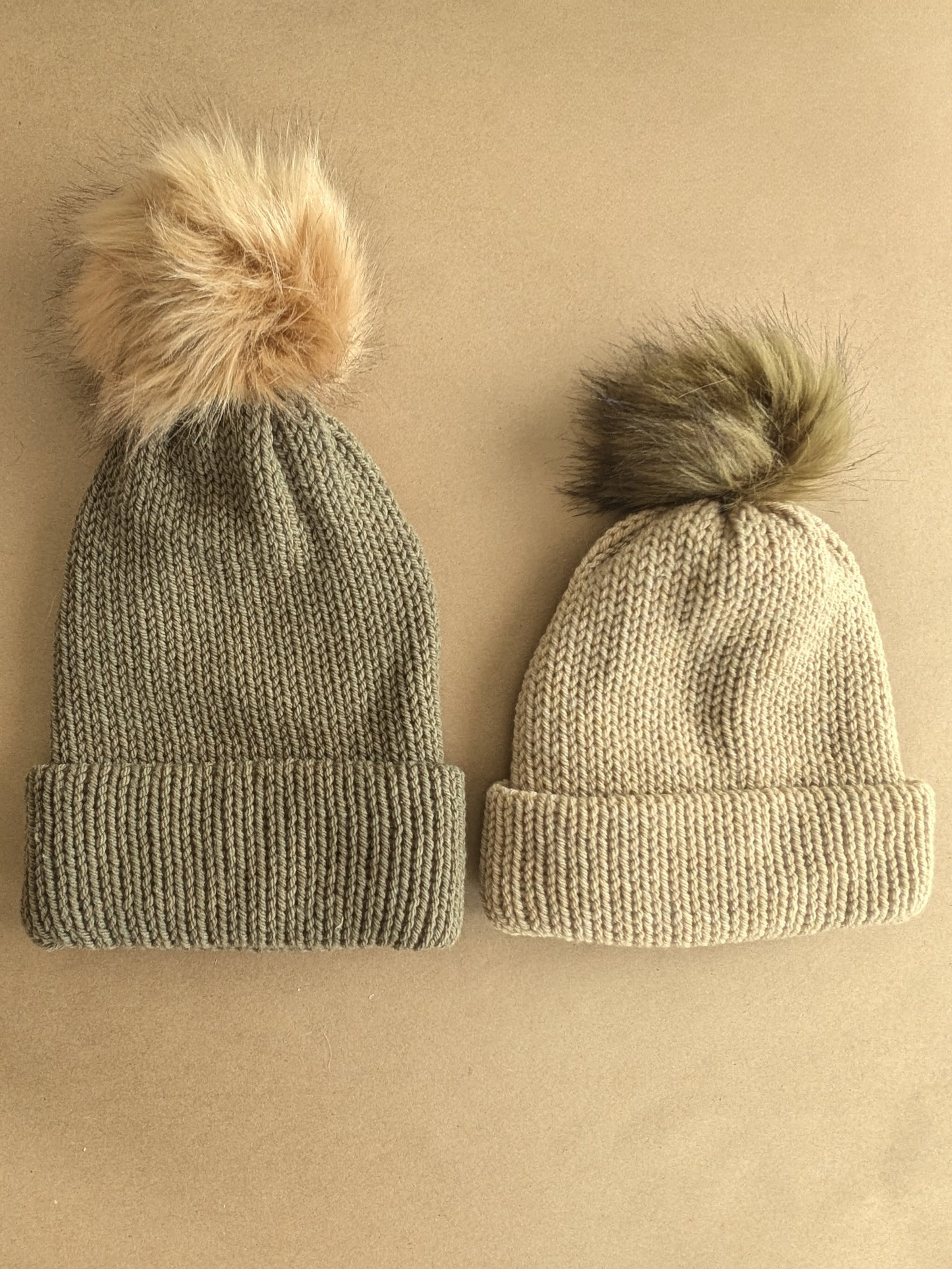 the Mommy & Me Knit Beanie