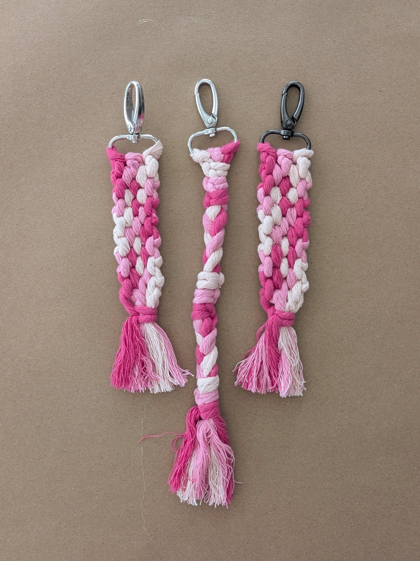 the Macrame Keychain