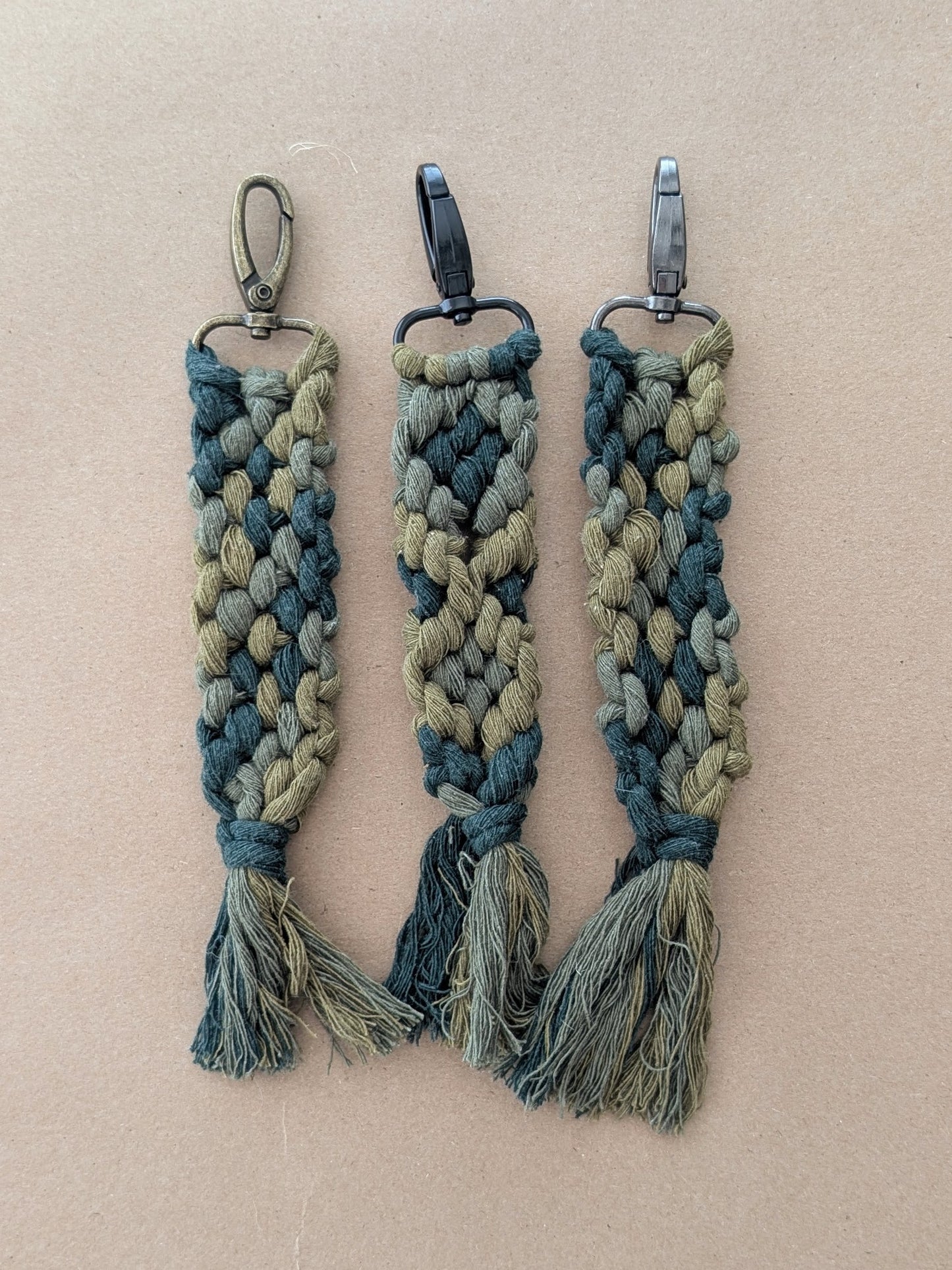 the Macrame Keychain