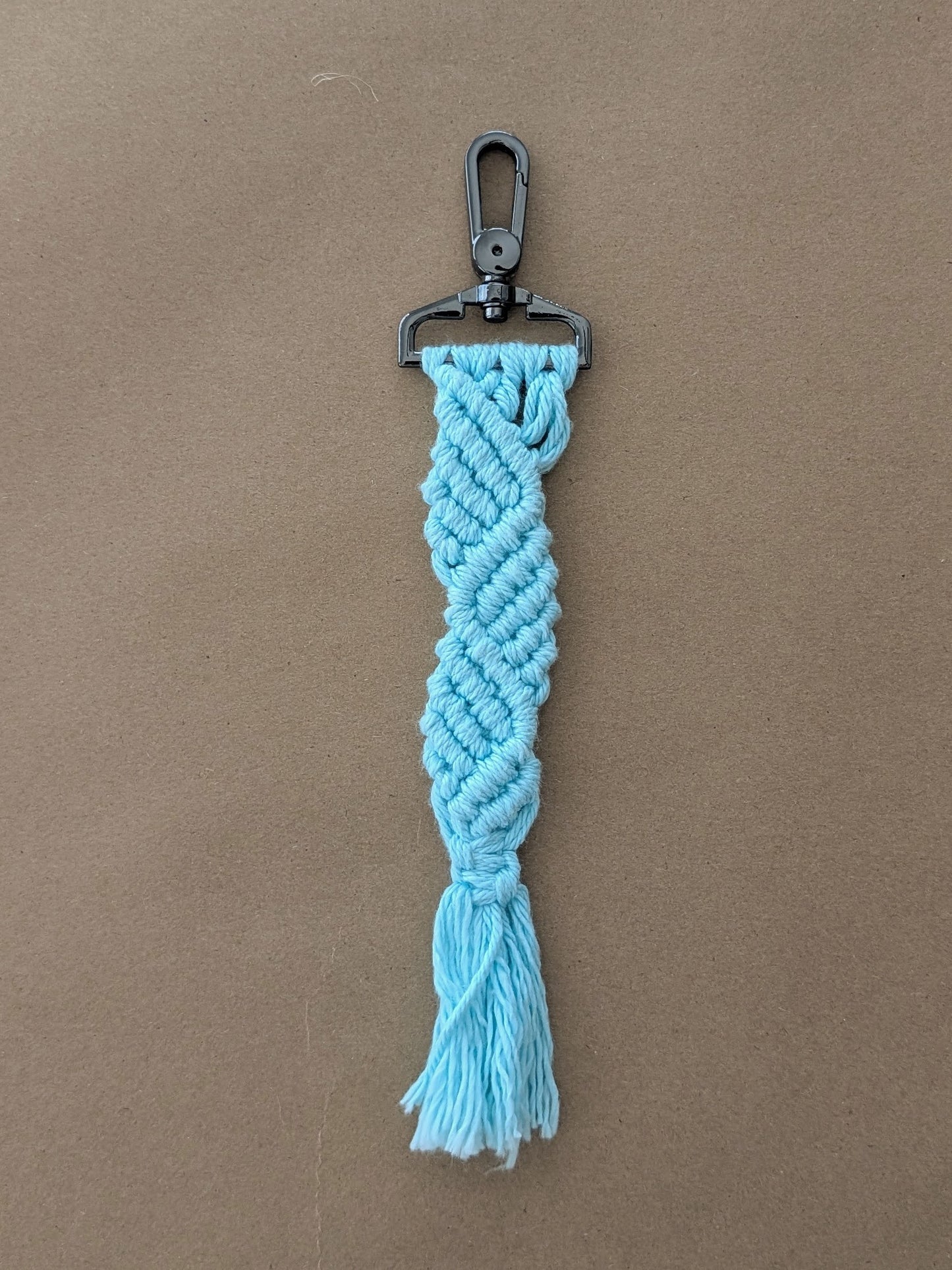 the Macrame Keychain