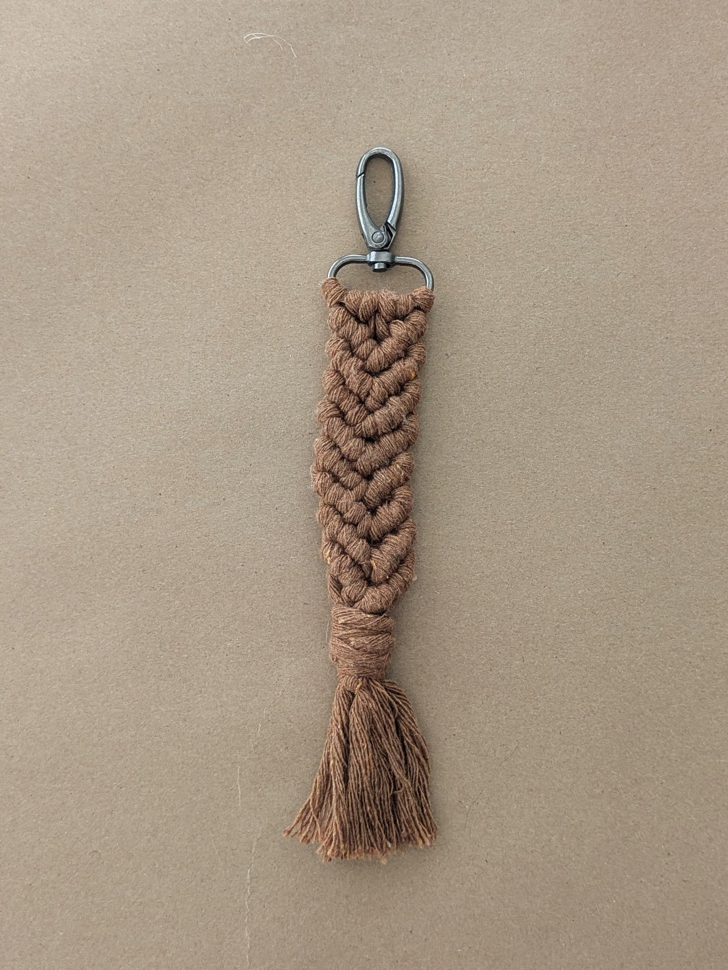 the Macrame Keychain