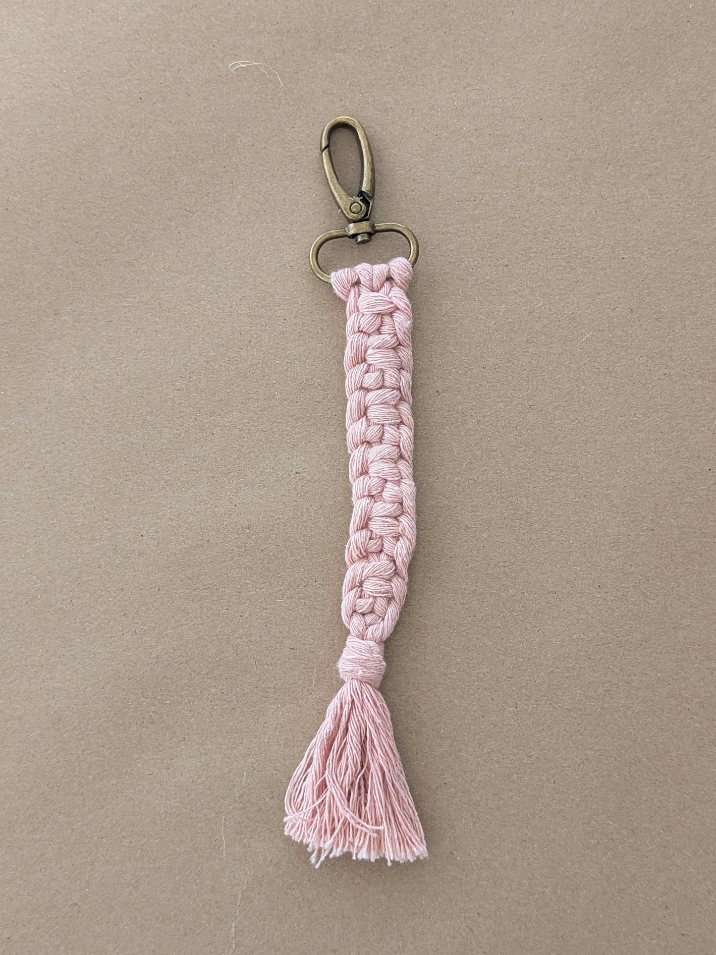 the Macrame Keychain