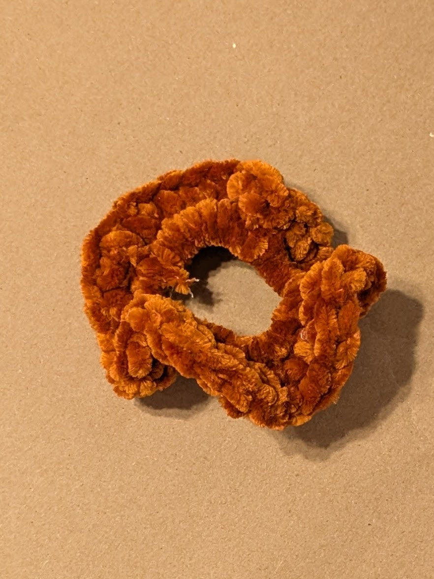 the Velvet Mini Scrunchie