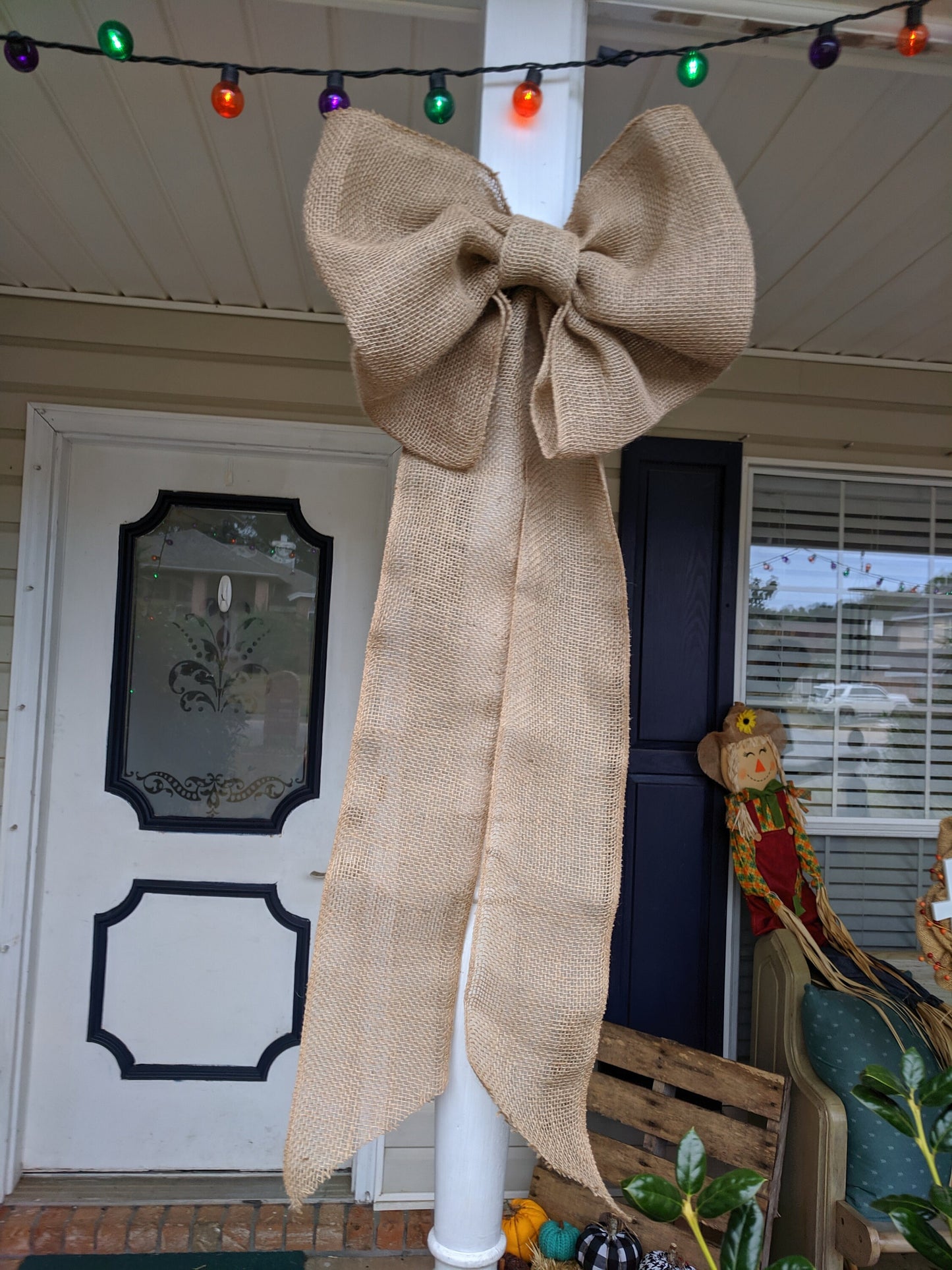 the Big Burlap Bow