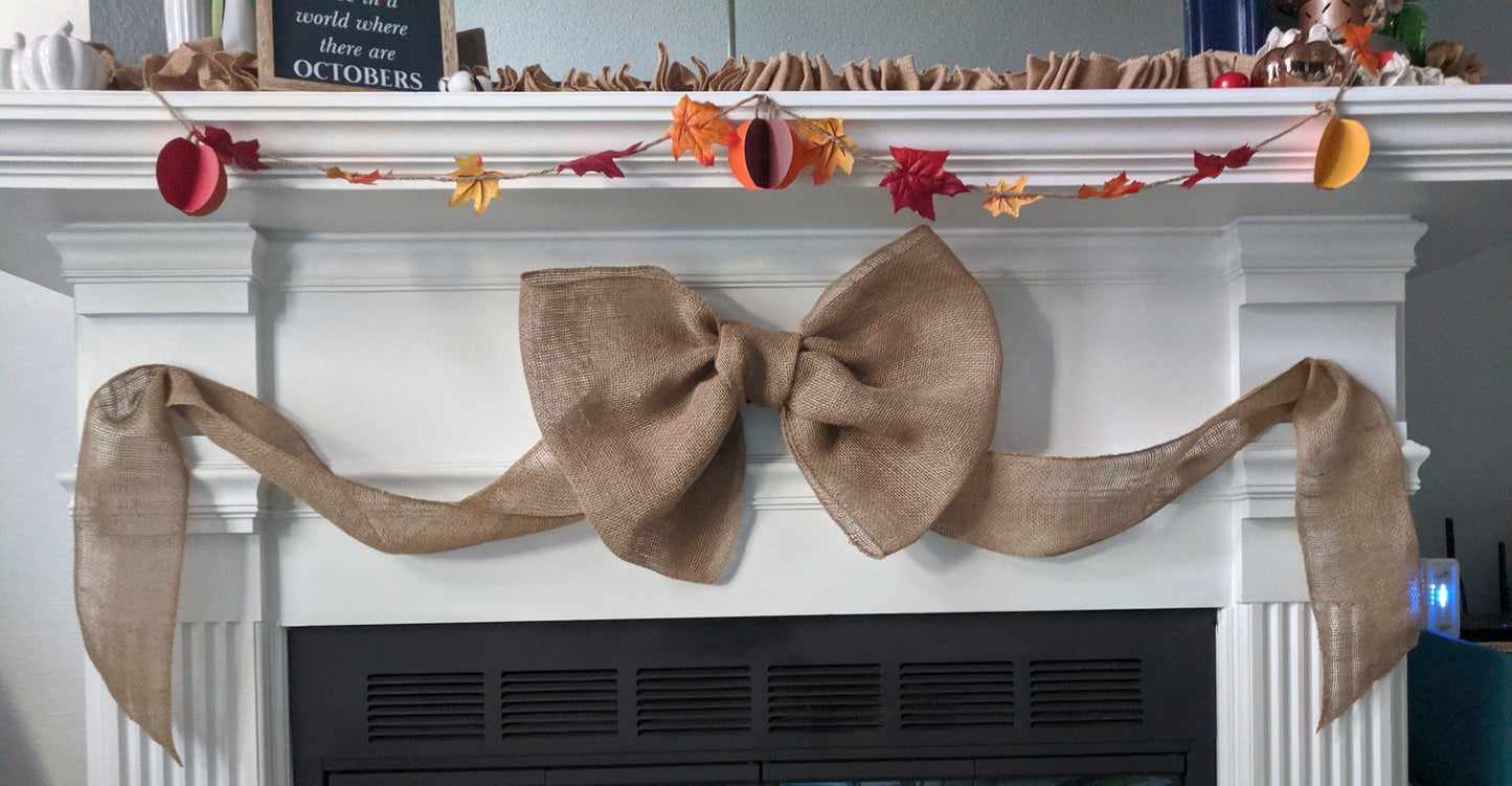 the Big Burlap Bow