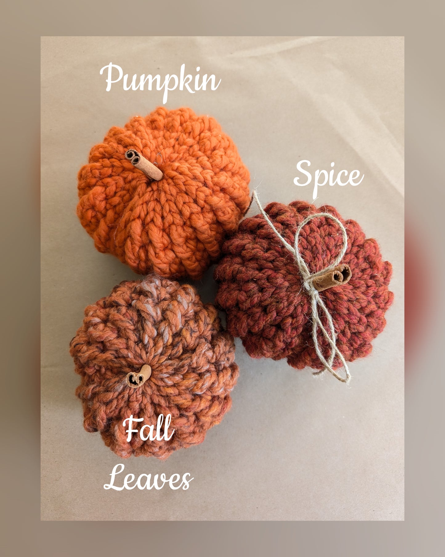 Crochet Pumpkins - The Gourdelia