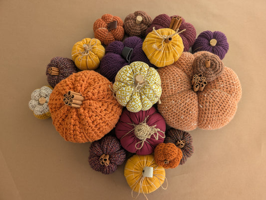 Crochet Pumpkins - the Vagabond Collection