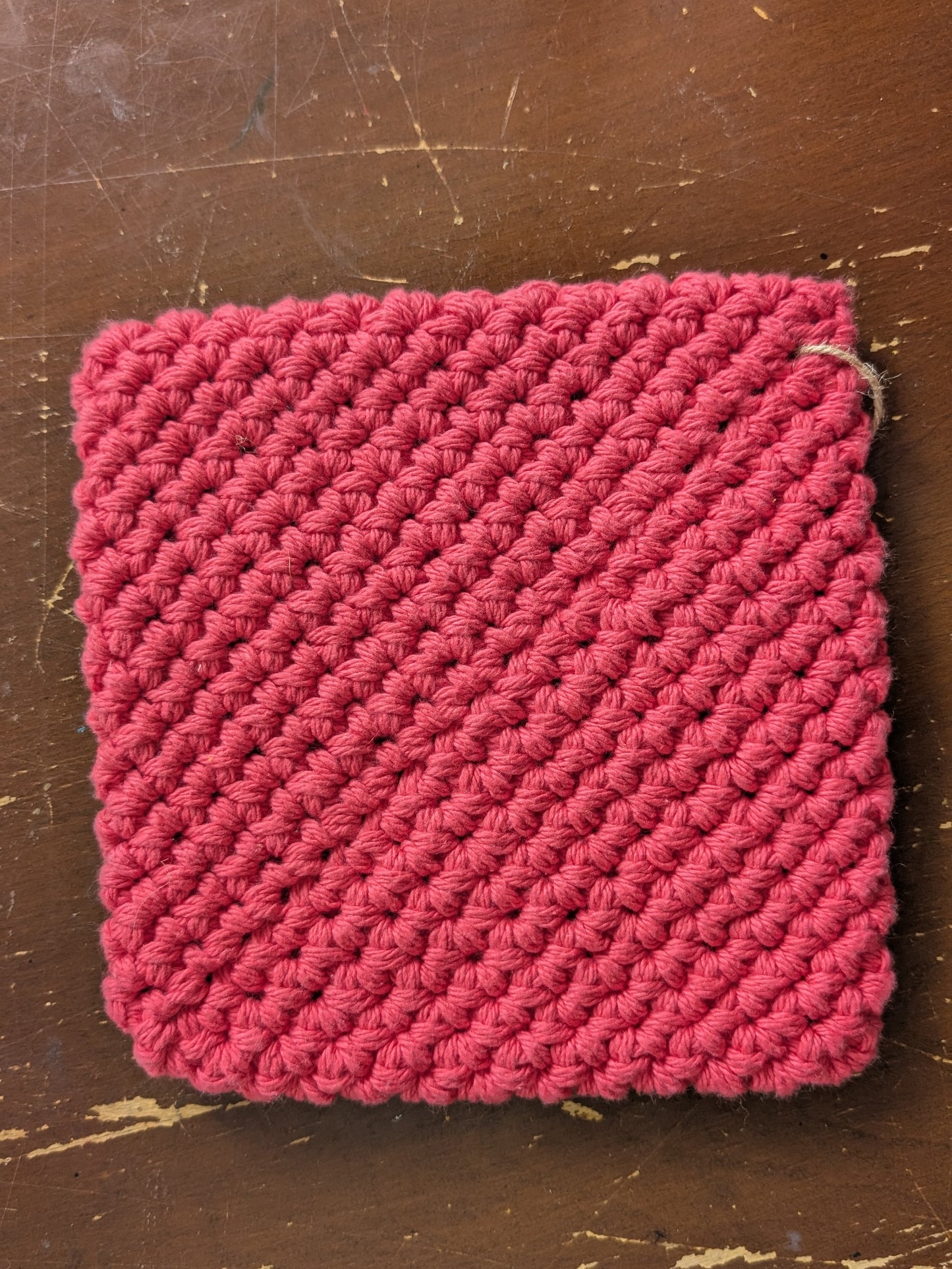 the Cotton Square Trivet